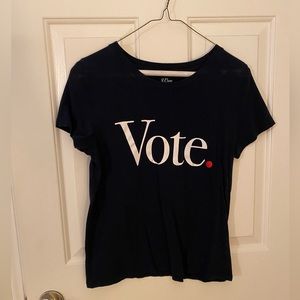 J Crew Vote T-Shirt